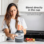 Ninja single serve blending cups with to-go lids