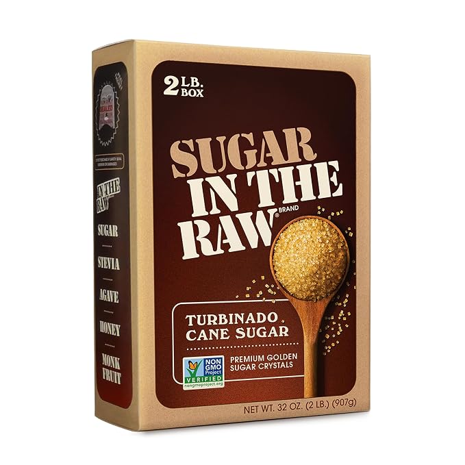 Sugar In The Raw turbinado cane sugar 2 lb box
