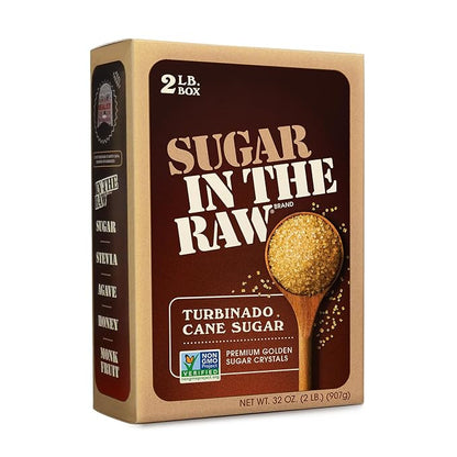 Sugar In The Raw turbinado cane sugar 2 lb box