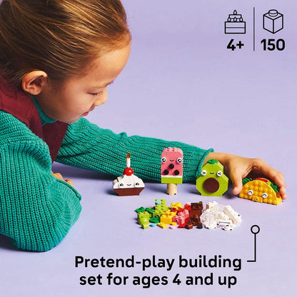 Cupcake ice cream avocado and taco LEGO Food Friends