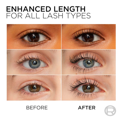 Telescopic waterproof black mascara packaging