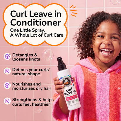 Kids' leave-in conditioner and therapy spray by SO COZY
