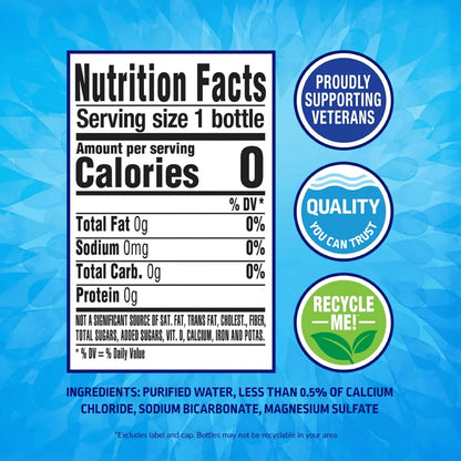 15 pack of Pure Life bottled water