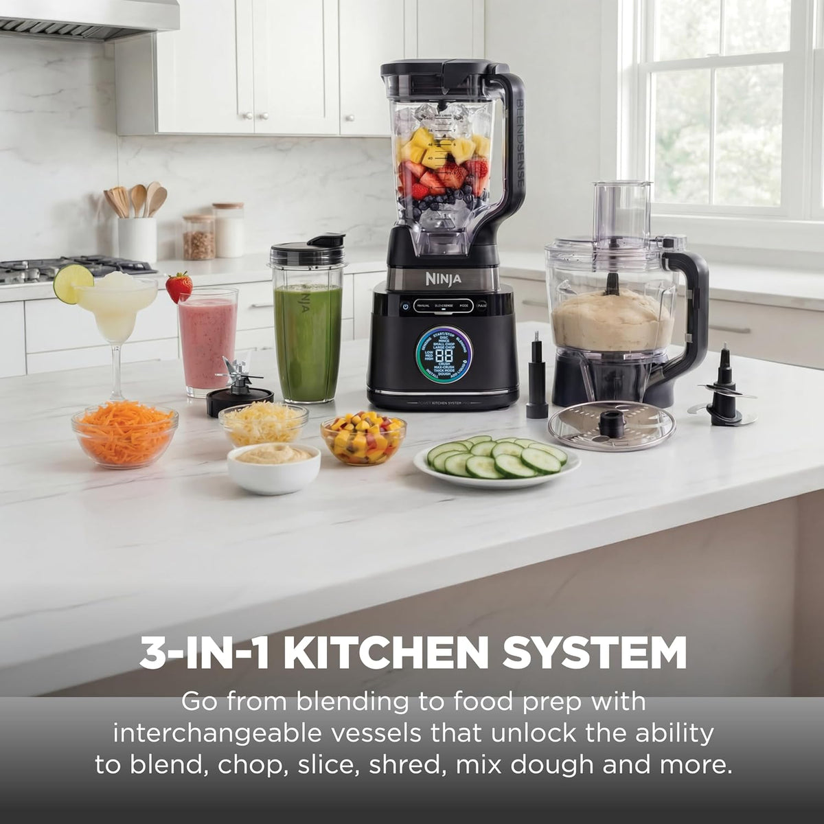 Ninja blender and food processor kitchen system accessories