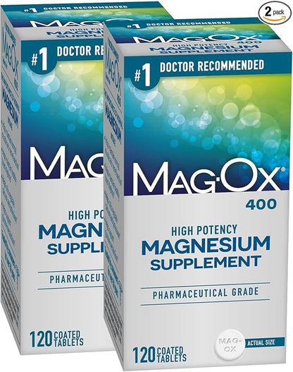 Mag-Ox high potency magnesium supplement 2 pack