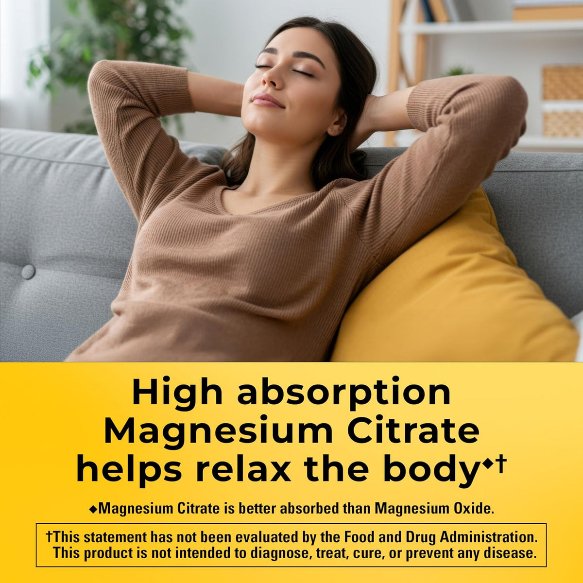 Nature Made magnesium softgel supplement bottle details
