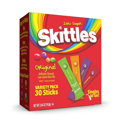 SINGLES TO GO Skittles Original Variety Pack drink mix