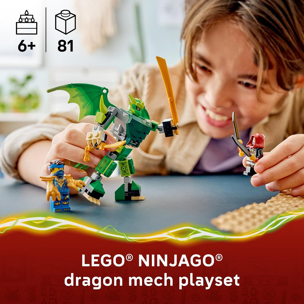 LEGO NINJAGO Lloyd Jay and Loyalist minifigures