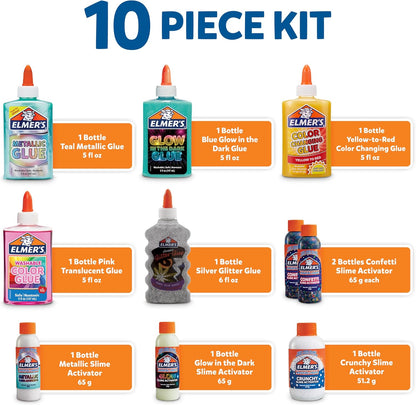 Kids slime making craft supplies by Elmer's