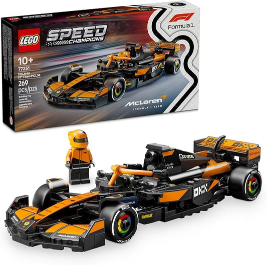LEGO Speed Champions McLaren F1 Team MCL38 race car set