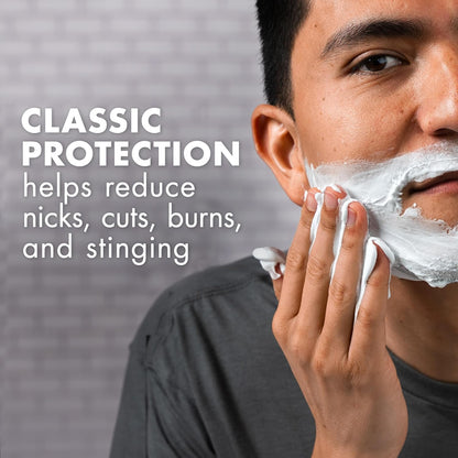 Classic men's shave foam with rich lather