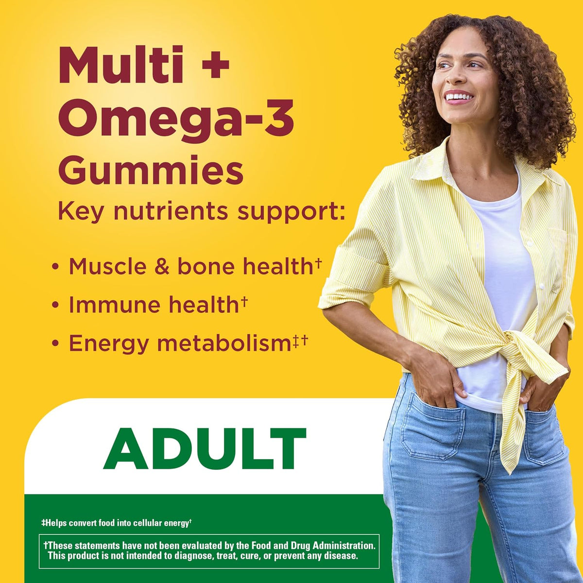 Gluten free Nature Made multivitamin gummies for adults