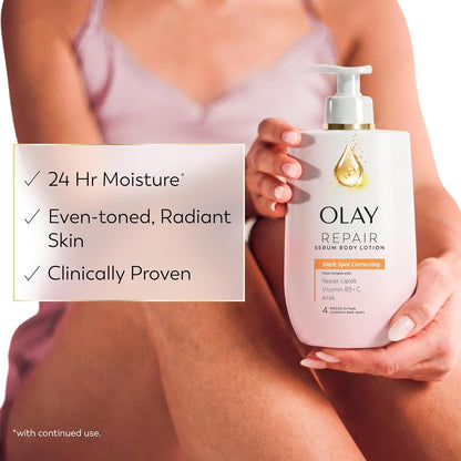 Olay body moisturizer for dark spots and uneven tone