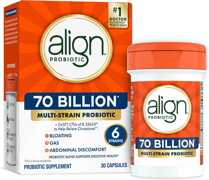 Align 6 strain daily probiotic supplement