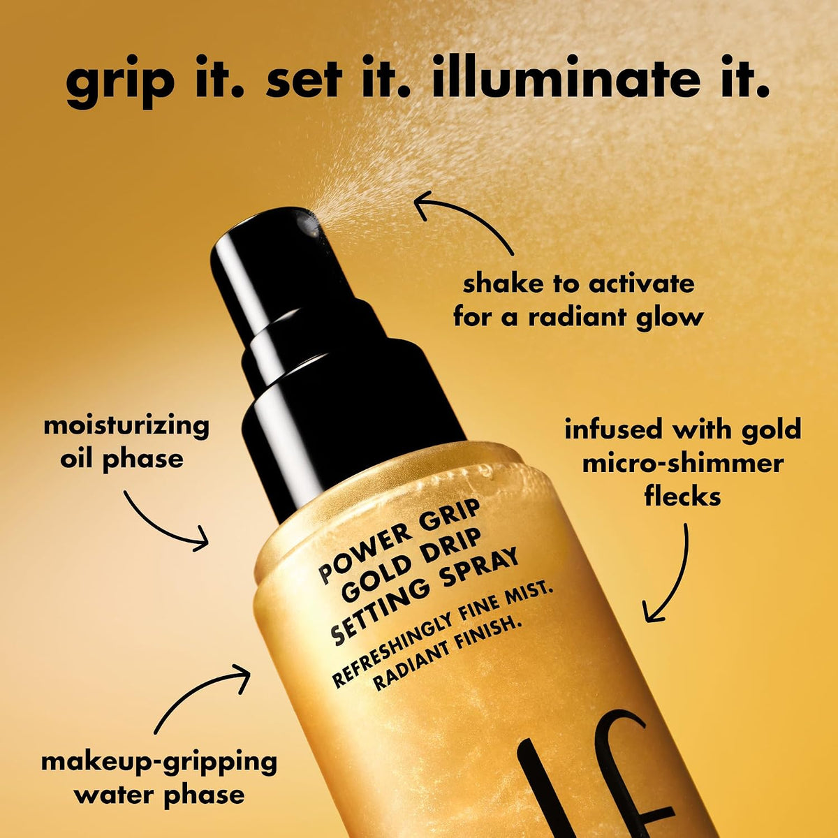 2.7 oz e.l.f. makeup setting spray bottle