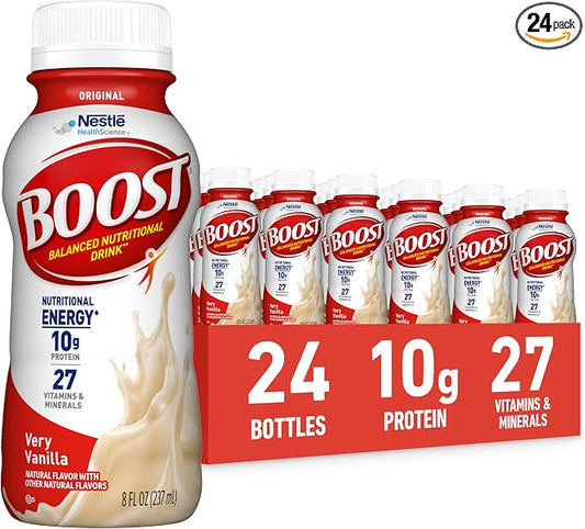 BOOST Original Very Vanilla nutritional shake 24 pack
