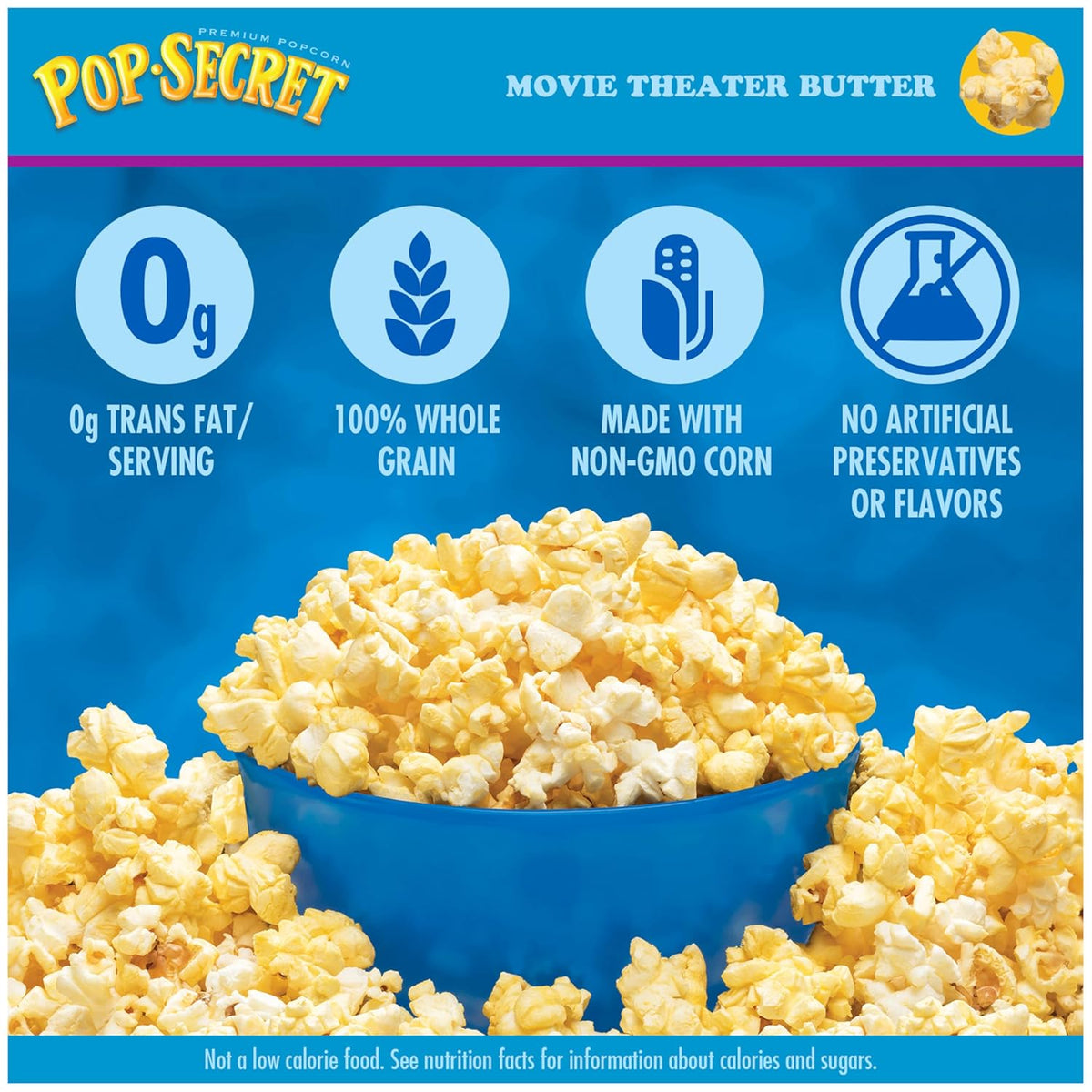 Pop Secret 3 oz popcorn bags for movie night snacks