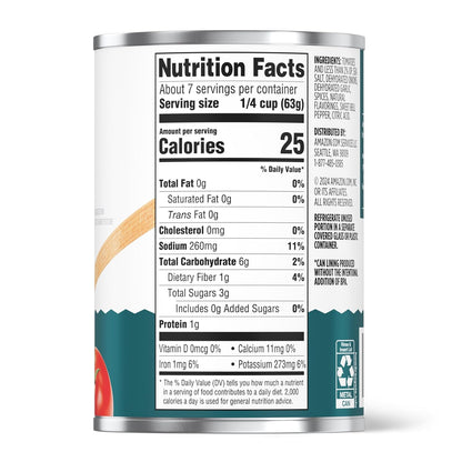 15 oz canned tomato sauce by Amazon Grocery