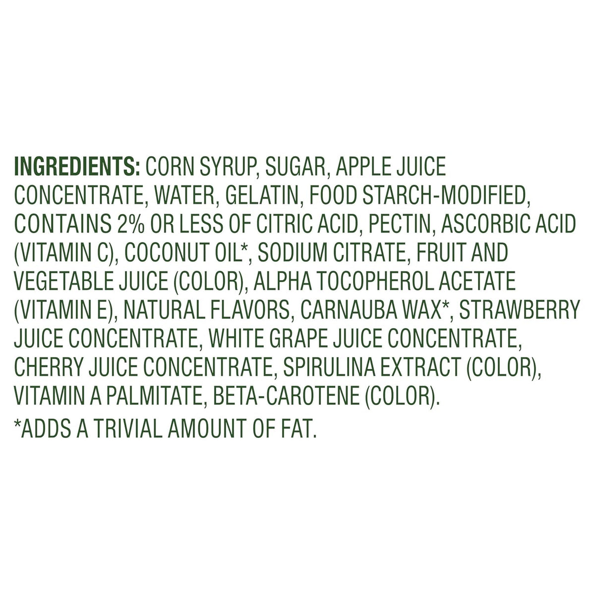 Black Forest real fruit juice snack pouches