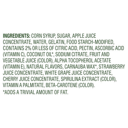 Black Forest real fruit juice snack pouches