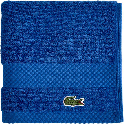 Lacoste Heritage 13 x 13 wash cloth front view