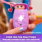 Interactive Peekimo pet pod with mood lights