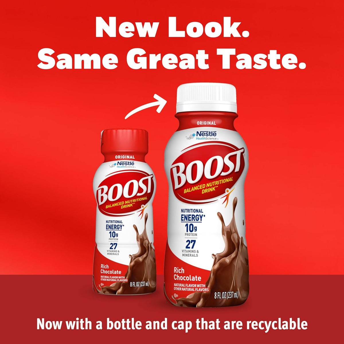 BOOST Original 8 fl oz chocolate nutrition drink