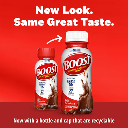 BOOST Original 8 fl oz chocolate nutrition drink