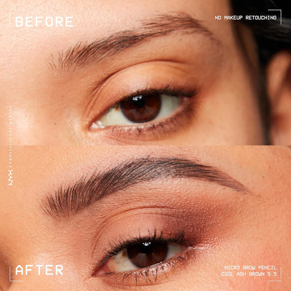 Micro brow pencil for sparse areas