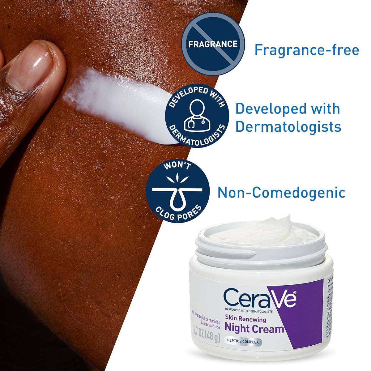 CeraVe night cream for refreshed-looking skin