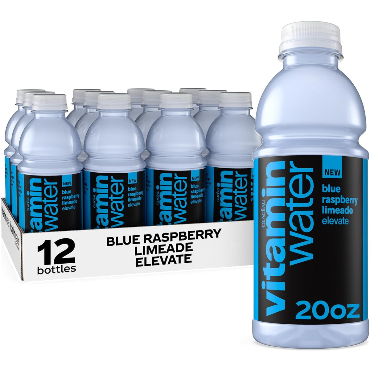 vitaminwater Blue Raspberry Limeade 20 oz. beverage