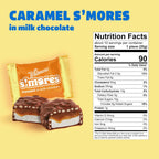 Individually wrapped s'mores caramel chocolate pieces