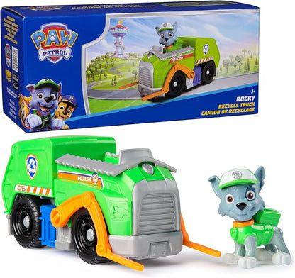 Paw Patrol construction vehicle toy with working wheels