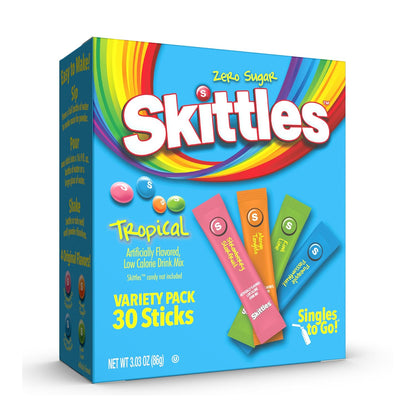 Skittles Tropical Variety Pack powdered drink mix