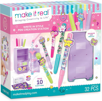 Custom decorating kit with charms and beads
