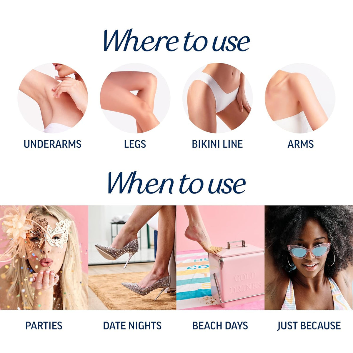 Veet painless hair removal cream for legs and arms