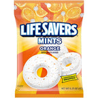 Life Savers orange mint hard candy packs
