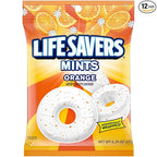 Life Savers orange mints individually wrapped candy box