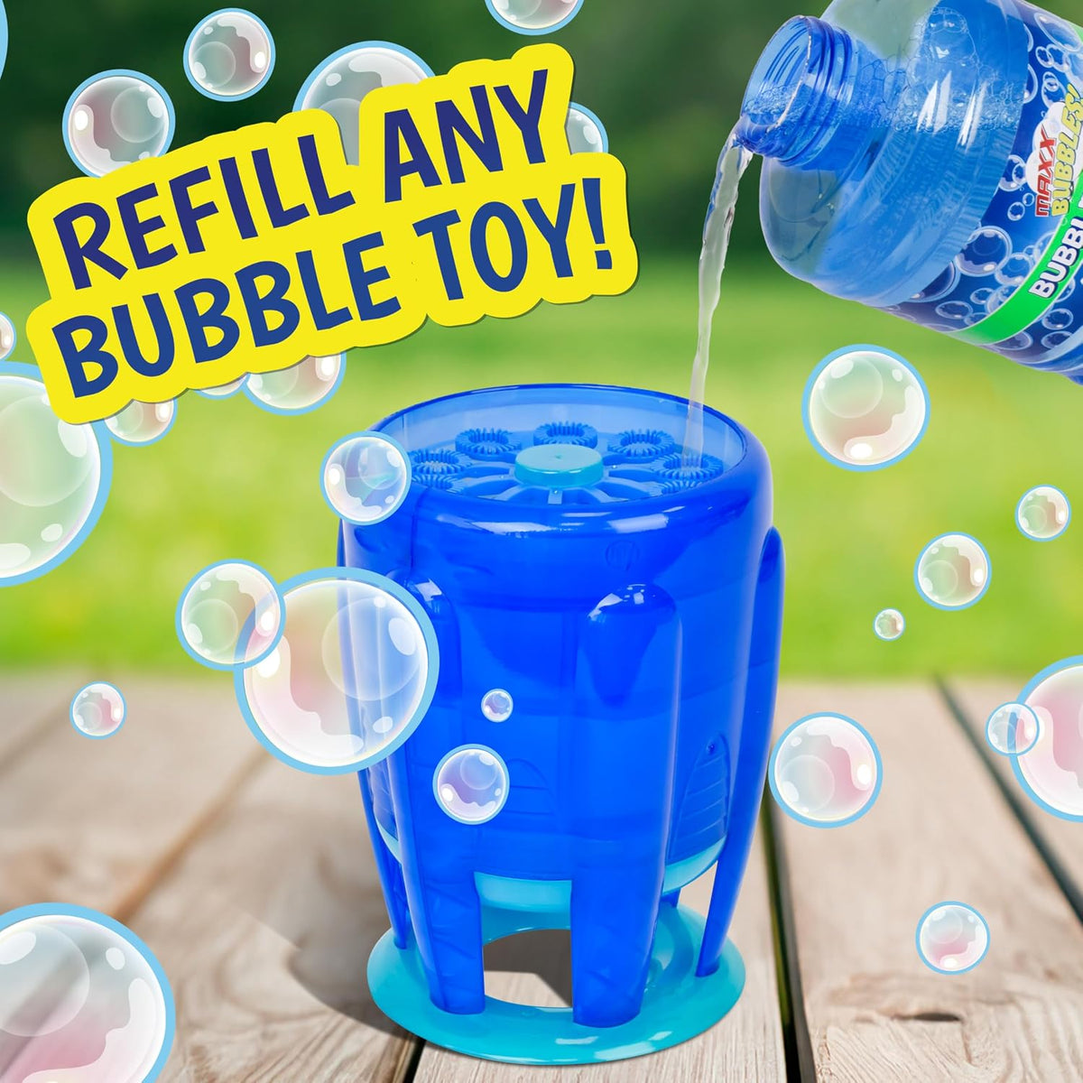 64 oz made in USA bubble solution for kids