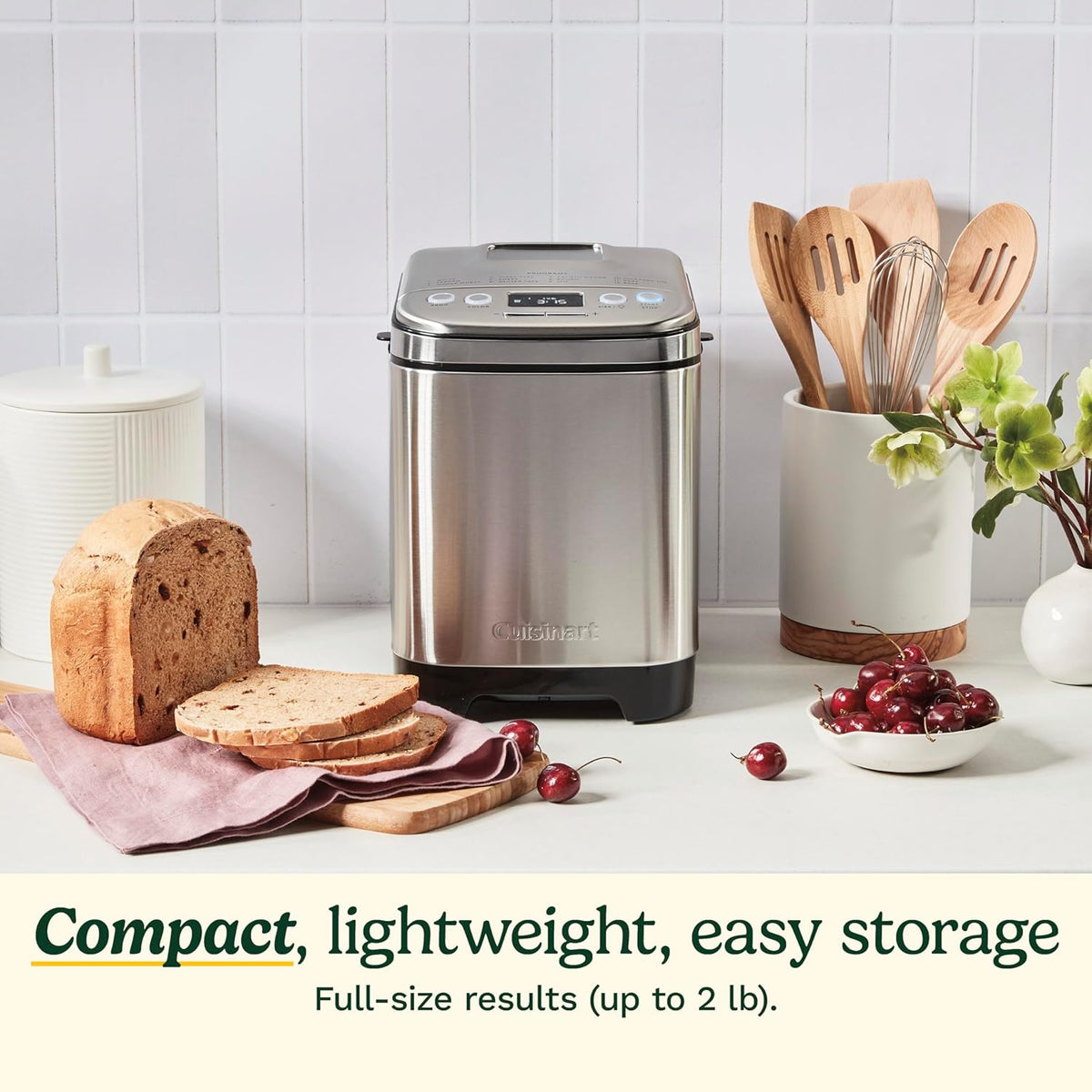 Cuisinart bread maker with loaf size settings