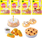 Food-inspired slime play set in shopping bag packaging