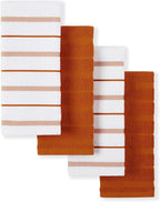 KitchenAid Albany honey orange and white kitchen towel set