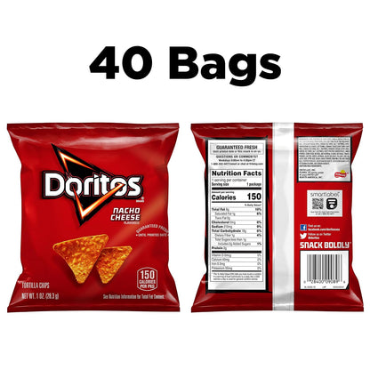 Single serve Doritos tortilla chips bulk box