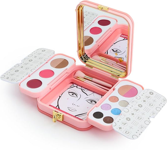 FAO Schwarz kids makeup artist set in vintage travel case