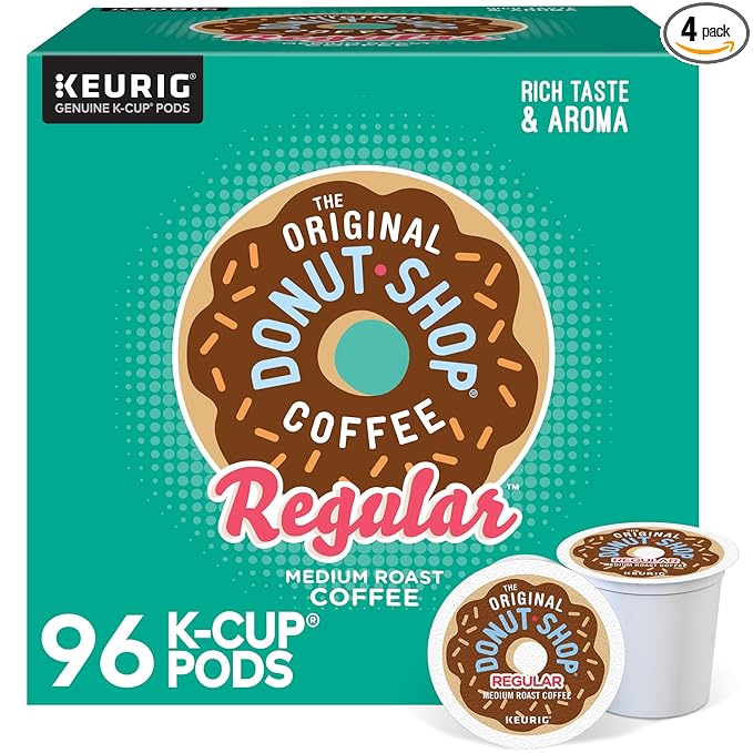 The Original Donut Shop Regular K-Cup Pods 96 count box