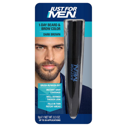 Just for Men Dark Brown temporary beard and eyebrow color