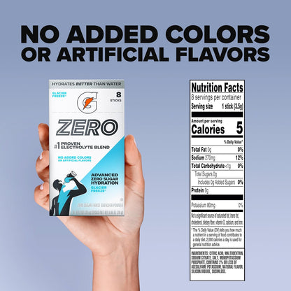 Zero sugar sports drink powder by Gatorade