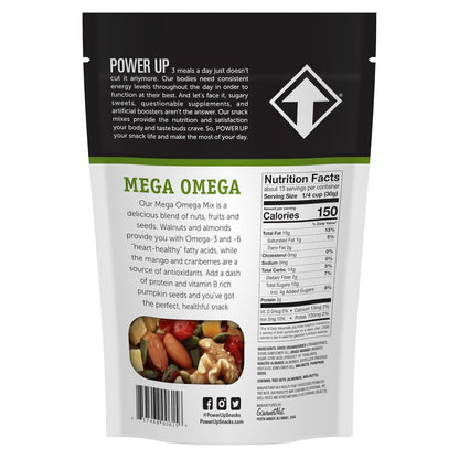 Power Up Non-GMO trail mix with nuts and fruit