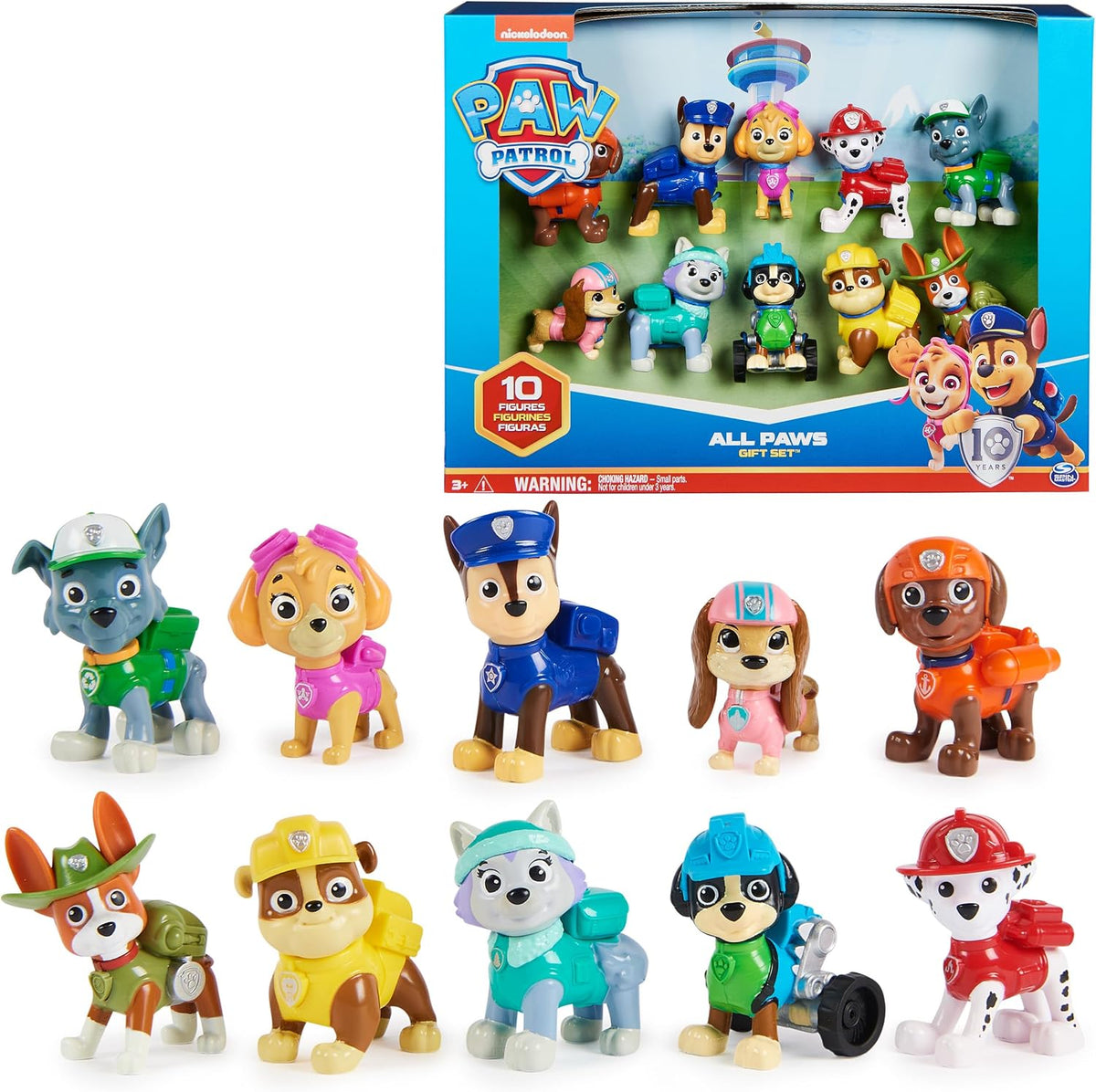 Paw Patrol All Pups On Deck toy figures set