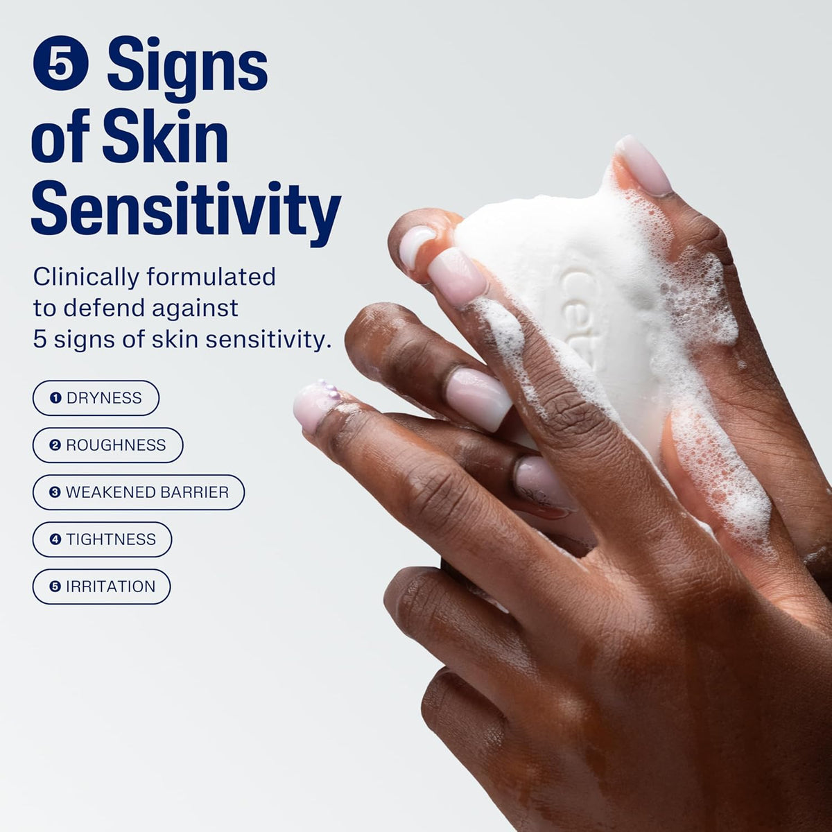 Cetaphil soap free face and body cleansing bars